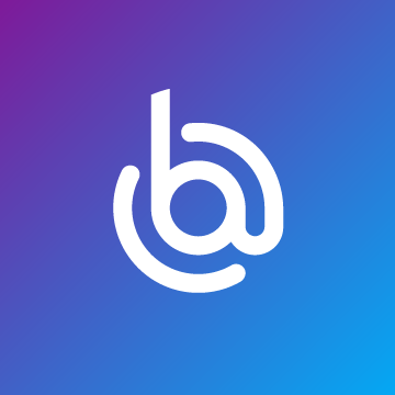 Logo boost My Mail fond bleu