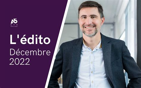 Edito de décembre par Arnaud